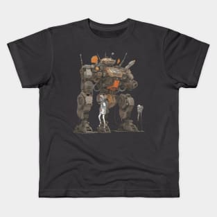 Scrap Mobile Suit | Giant Robot | Gundam Kids T-Shirt